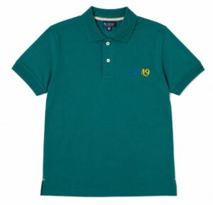 Blue19 Pique Polo – Teal Green