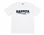 Happita Wave Logo T-Shirt – White